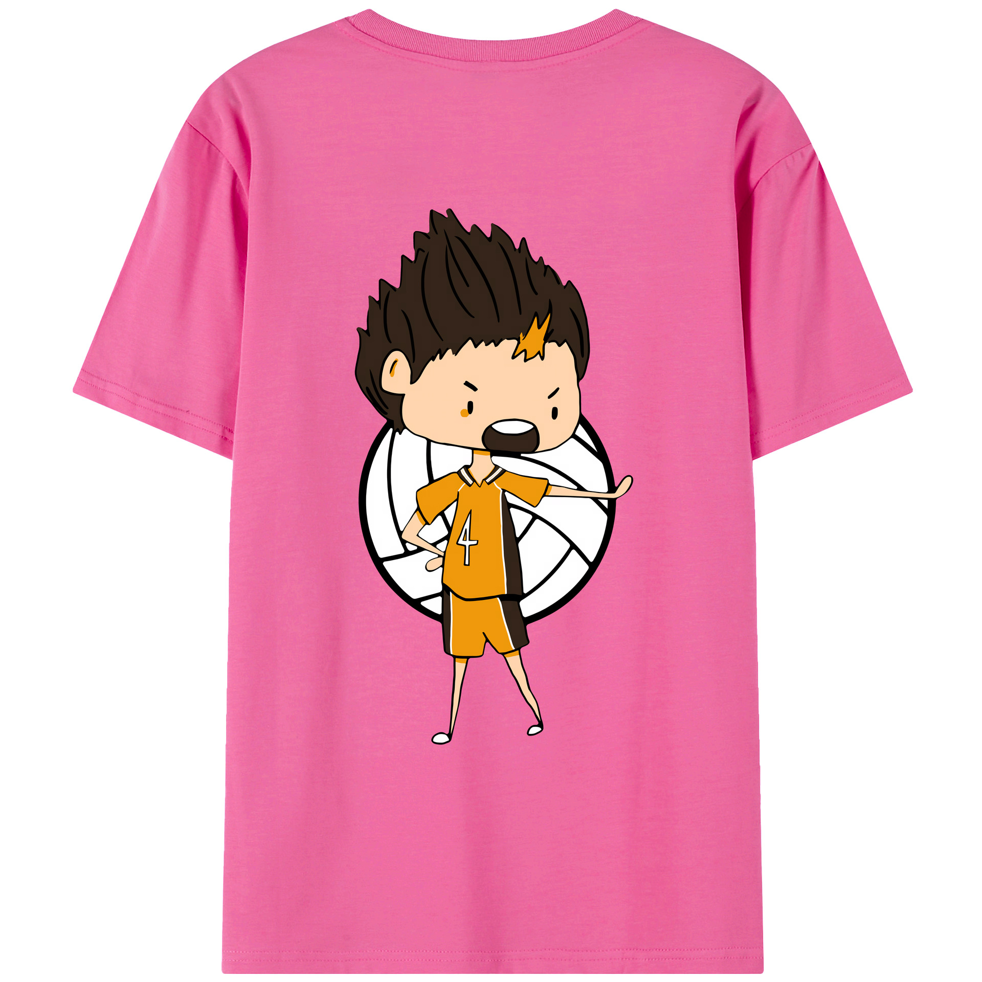 （画像用） ハイキュー!! Haikyu!! レディース半袖Tシャツ(バックプリント)